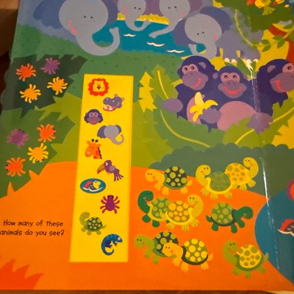 Readers Digest 1,2,3 Safari Counting book, pull tabs. See pictures - Picture 6 of 7